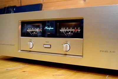 ACCUPHASE A-20 PURE CLASS A STEREO POWER AMPLIFIER WORKING JAPAN AUDIO