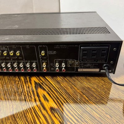 TECHNICS SU-A6MK2 STEREO DC CONTROL AMPLIFIER PREAMPLIFIER BLACK AUDIO GEAR