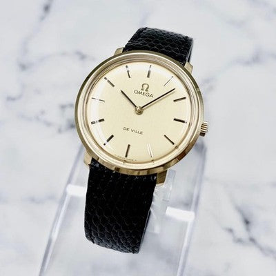 OMEGA MEN'S WRISTWATCH DE VILLE MANUAL WINDING TOOL104 ORIGINAL BUCKLE