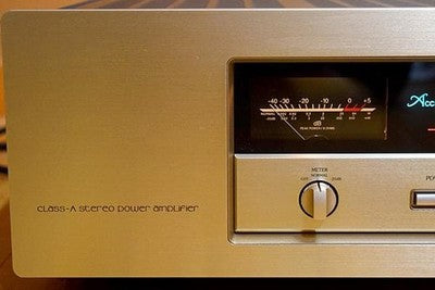 ACCUPHASE A-20 PURE CLASS A STEREO POWER AMPLIFIER WORKING JAPAN AUDIO