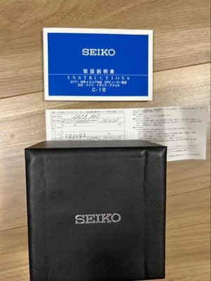 SEIKO SPIRIT SMART LUPIN III COLLABORATION LIMITED EDITION SBPA005 SOLAR WATCH