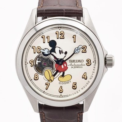 SEIKO DISNEY MICKEY MOUSE 90TH ANNIVERSARY SZSF002 LIMITED EDITION AUTO WATCH