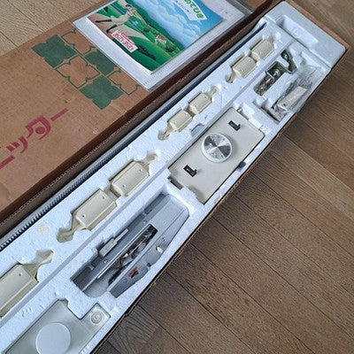 SILVER REED SRP-50 PILE RIBBER ATTACHMENT KNITTING MACHINE SERVICED FULL SET BOX
