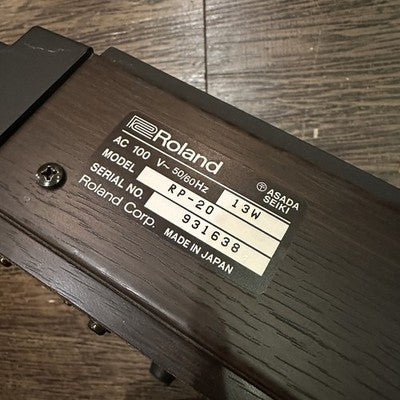 ROLAND RP-20 ROLANDPIANO 20 ELECTRONIC PIANO 61-KEY AC100V 50/60HZ 13W
