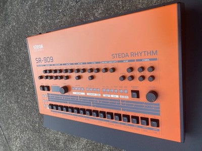 STEDA ELECTRONICS SR-909 DRUM MACHINE TR-909 CLONE ANALOG RHYTHM UNIT NEW DIY