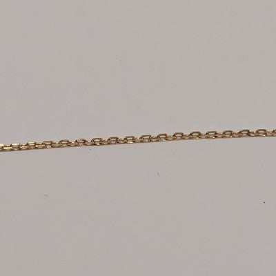 MIKIMOTO PEARL & DIAMOND NECKLACE 18K YELLOW GOLD 7MM PENDANT 40CM CHAIN W/ BOX
