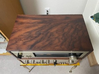 LUXMAN L-540 AMPLIFIER WL-550 TUNER SET VINTAGE AUDIO FOR PARTS REPAIR