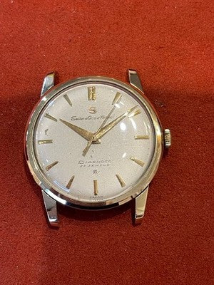 SEIKO LORD MARVEL MEN'S WRISTWATCH EARLY REF.14057 14KGF 1959S ROUND FACE JAPAN