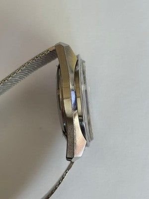 GRAND SEIKO 6145-8000 HI BEAT 36000 VINTAGE 1968 OVERHAULED SILVER MESH BAND GS
