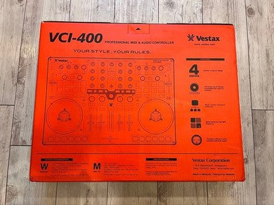VESTAX VCI-400DJ DJ CONTROLLER LIMITED RARE COLOR EXCELLENT+++++