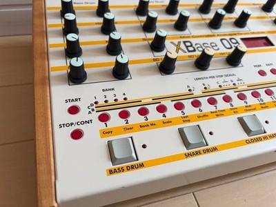 JOMOX XBASE09 ANALOG RHYTHM MACHINE SYNTHESIZER W/ADAPTER FROM JAPAN
