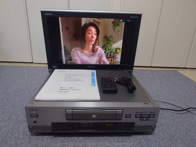 SONY DHR-1000 MINIDV DECK PLAYER RECORDER - FULLY FUNCTIONAL, W/ REMOTE & MANUAL