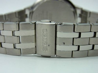 SEIKO SBTM281 SOLAR RADIO CONTROLLED MEN'S WATCH 37.7MM STAINLESS STEEL