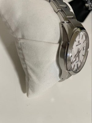 SEIKO GRAND SEIKO AUTOMATIC MEN'S WRISTWATCH WHITE DIAL ROUND FACE JAPAN MADE