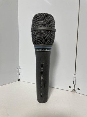 AUDIO-TECHNICA AE3300 HANDHELD MICROPHONE BACK ELECTRET CONDENSER TYPE