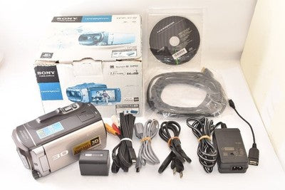 SONY HDR-TD10 3D DIGITAL VIDEO CAMERA 10X OPTICAL ZOOM IN 3D EXCELLENT+++++