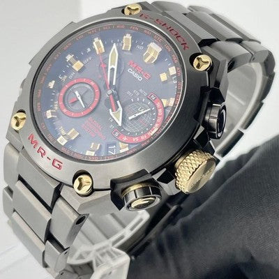 CASIO G-SHOCK AKAZONAE MRG-G1000B-1A4JR DATE SOLAR POWERED RADIO MEN'S MRG-G1000