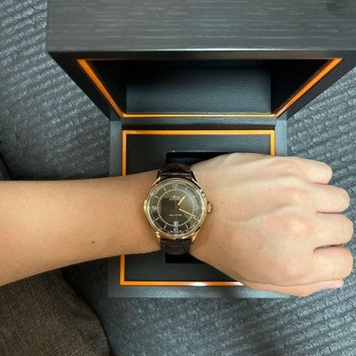 MIDO MULTIFORT M040.407.36.060.00 AUTOMATIC BLACK DIAL ROSE GOLD MEN WATCH BOX