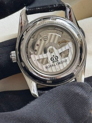 ORIENT ROYAL ORIENT EK00-C0-B AUTOMATIC WATCH BEIGE DIAL STAINLESS STEEL