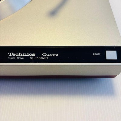 TECHNICS SL-1500MK2 DIRECT DRIVE TURNTABLE QUARTZ LOCK -FOR PARTS OR NOT WORKING