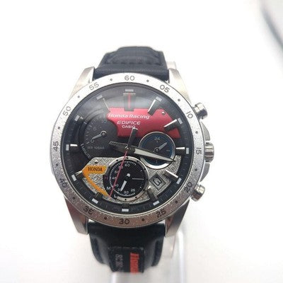CASIO EDIFICE HONDA RACING LIMITED EDITION EQS-930HR SOLAR MEN CHRONO  AS IS