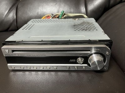 KENWOOD K-CD01 CD RECEIVER FM AM OFFSET DUAL DIFFERENTIAL D/A SYSTEM DC14.4V