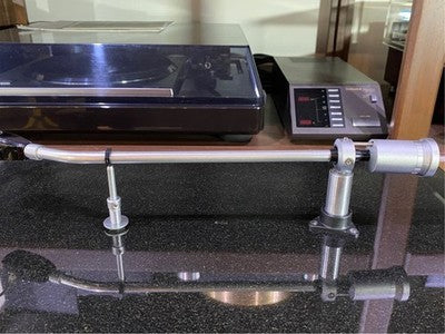 ORTOFON RMG309 TONE ARM. LONG ARMREST/PHONO CABLE TURNTABLE PARTS RECORD PLAYER