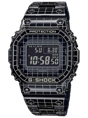 CASIO G-SHOCK GMW-B5000CS-1DR FULL METAL BLACK GRID UNUSED W/ BOX