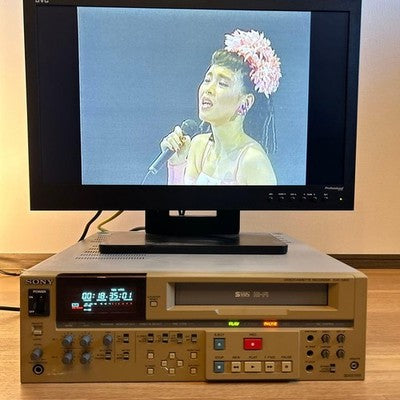 SONY SVO-5800 COMMERCIAL S-VHS VIDEO CASSETTE RECORDER - TBC TESTED FROM JAPAN