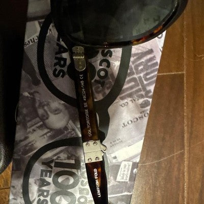 MOSCOT 100TH ANNIVERSARY 49 24-145 SUNGLASSES TORTOISE FRAME W/BOX ETC