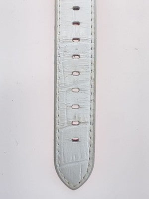 I.T.A. LAUTOMATIKO 26.00.01 AUTOMATIC WHITE DIAL LEATHER ITALIAN DESIGN WATCH