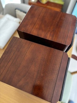 ONKYO D-202AX BOOKSHELF SPEAKERS PAIR MATCHING SERIAL HI-FI JAPAN USED