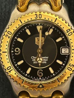 TAG HEUER CELL PROFESSIONAL 200 CHRONOMETER WG5222-PO AUTOMATIC 200M WATCH