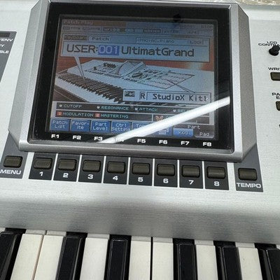 ROLAND FANTOM X7 76 KEY WORKSTATION SYNTHESIZER KEYBOARD TESTED WORKING