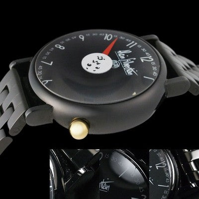 ALAIN SILBERSTEIN ARCHITECT MOON JAPAN AK24J/03 BLACK PVD SS AUTOMATIC WATCH
