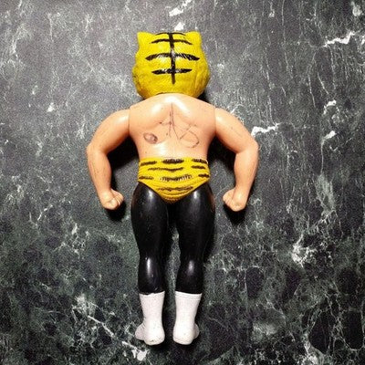 TIGER MASK 1969 SOFT VINYL FIGURE 29CM BOKURA MAGAZINE IKKI KAJIWARA JAPAN VTG