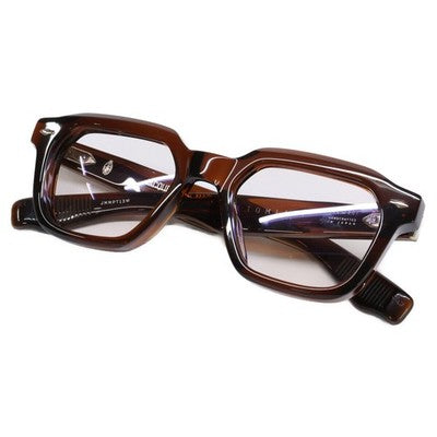 JACQUES MARIE MAGE JMMPT13W TOMLIN ZOLTAR SQUARE BROWN EYEGLASSES 50-20 MEN'S