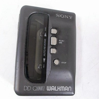 SONY WM-DD9 WALKMAN CASSETTE PLAYER 1989 FLAGSHIP MODEL FOR PARTS OR REPAIR