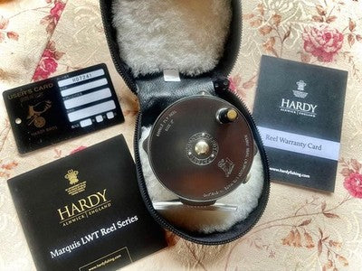 HARDY BOUGLE 3 INCH 1939 LIMITED EDITION FLY REEL - UNUSED W/ CASE, UK MADE