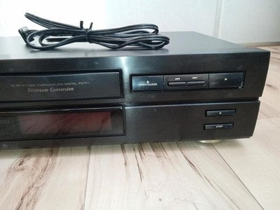 TEAC CD-P4500 CD PLAYER DECK WITH PITCH CONTROL WORKING TESTED VINTAGE JAPAN