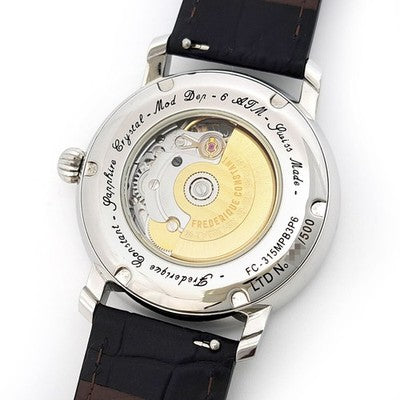 FREDERIQUE CONSTANT CLASSIC HEART BEAT FC-315MPB3P6 AUTOMATIC BLUE SHELL DIAL