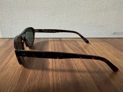 MOSCOT AVRAM 52 SUNGLASSES DARK HAVANA FRAME G-15 GRAY GREEN LENS UNUSED