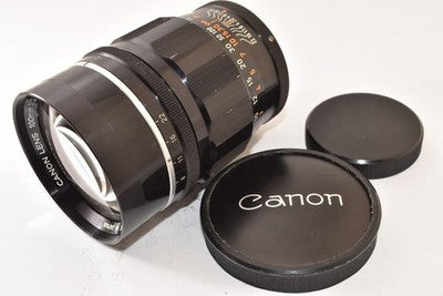 CANON 100MM F2 L39 LEICA MOUNT TELEPHOTO LENS ALUMINUM EXCELLENT++++