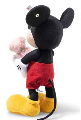 STEIFF MICKEY MOUSE & SAKURA TEDDY BEAR JAPAN LIMITED 1500 DISNEY 31CM MINT