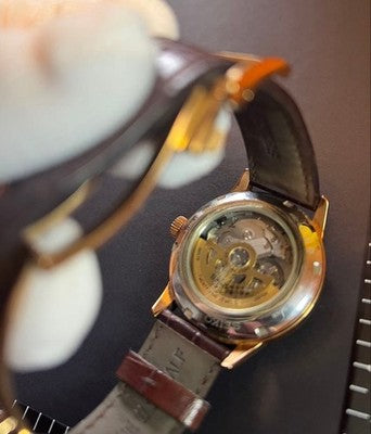SEIKO PRESAGE SARY132 4R57 AUTOMATIC DATE MEN'S WATCH BROWN LEATHER NO BOX