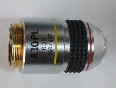 Olympus A 10x PL 0.25 Phase Contrast Objective Lens 160/0.17 For BH2 Excellent