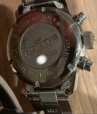 FORTIS FLIEGER CLASSIC CHRONOGRAPH VALJOUX 7750 AUTOMATIC LIMITED 500 MENS