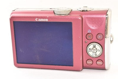 CANON POWERSHOT SX200 IS RED COMPACT DIGITAL CAMERA 12X OPTICAL ZOOM LENS AS IS