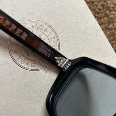 JACQUES MARIE MAGE TAOS 51□20 BLACK DEMI LIMITED EDITION 500 MADE IN JAPAN