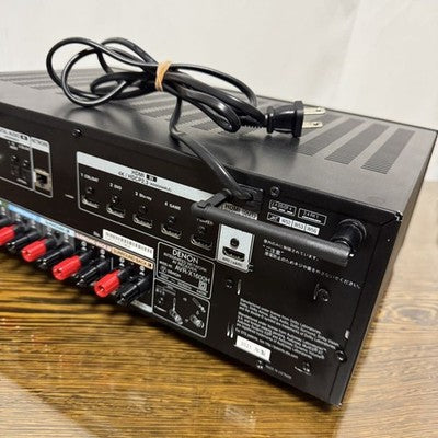DENON AVR-X1600H AV AMPLIFIER 7.2CH NETWORK RECEIVER AS IS